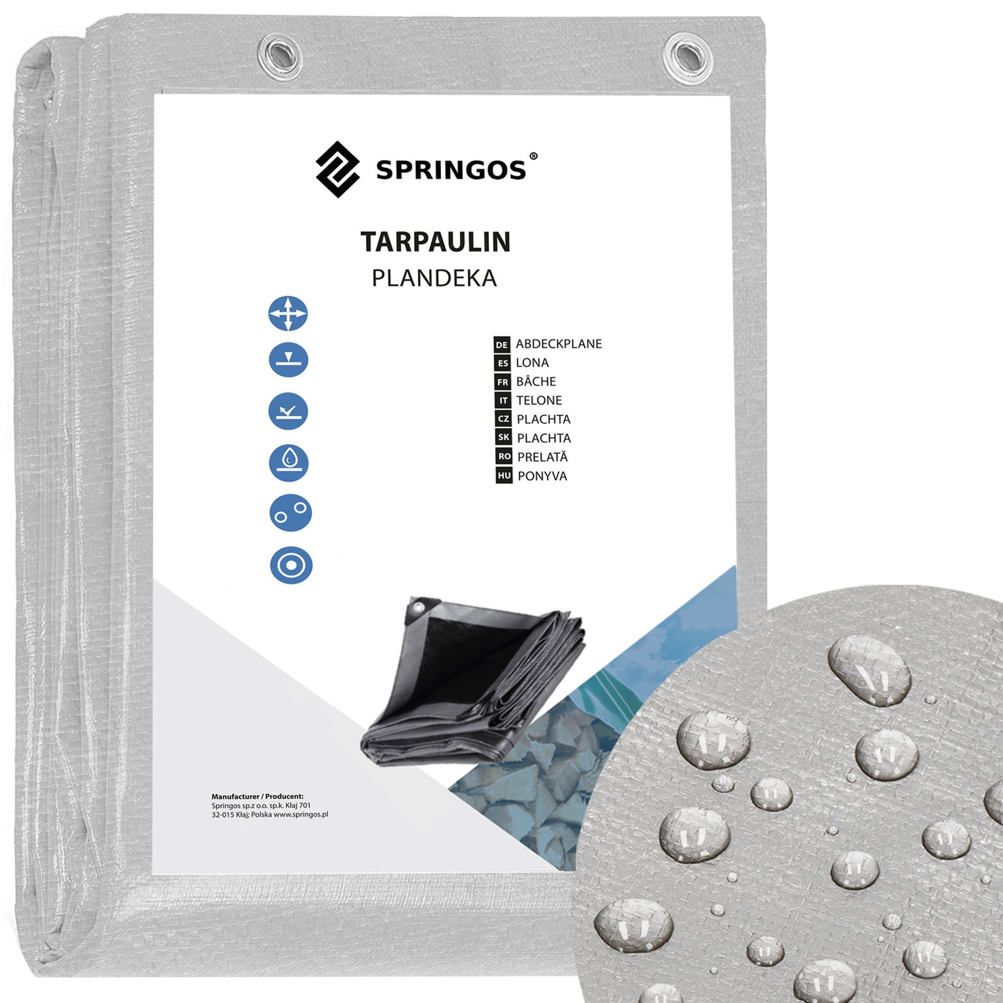 Suojapeite Springos GA2161 2x4m 270g/m2 | Osta verkosta — Megaluks