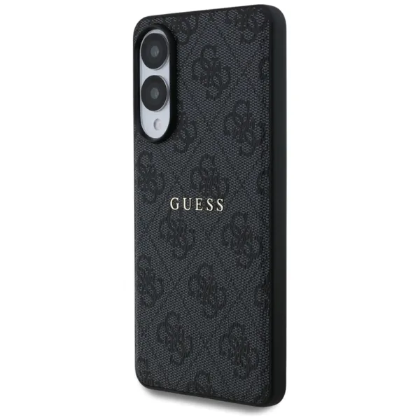 Guess 4G Ring Classic Logo MagSafe - Case Samsung Galaxy S25 Edge (black)