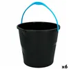 Bucket with Handle Colorbaby Black 10 L 29,5 x 26 x 28,5 cm (6 Units)