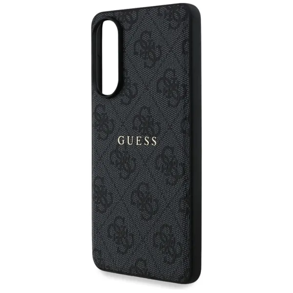 Guess 4G Ring Classic Logo MagSafe - Case Samsung Galaxy S25 Edge (black)