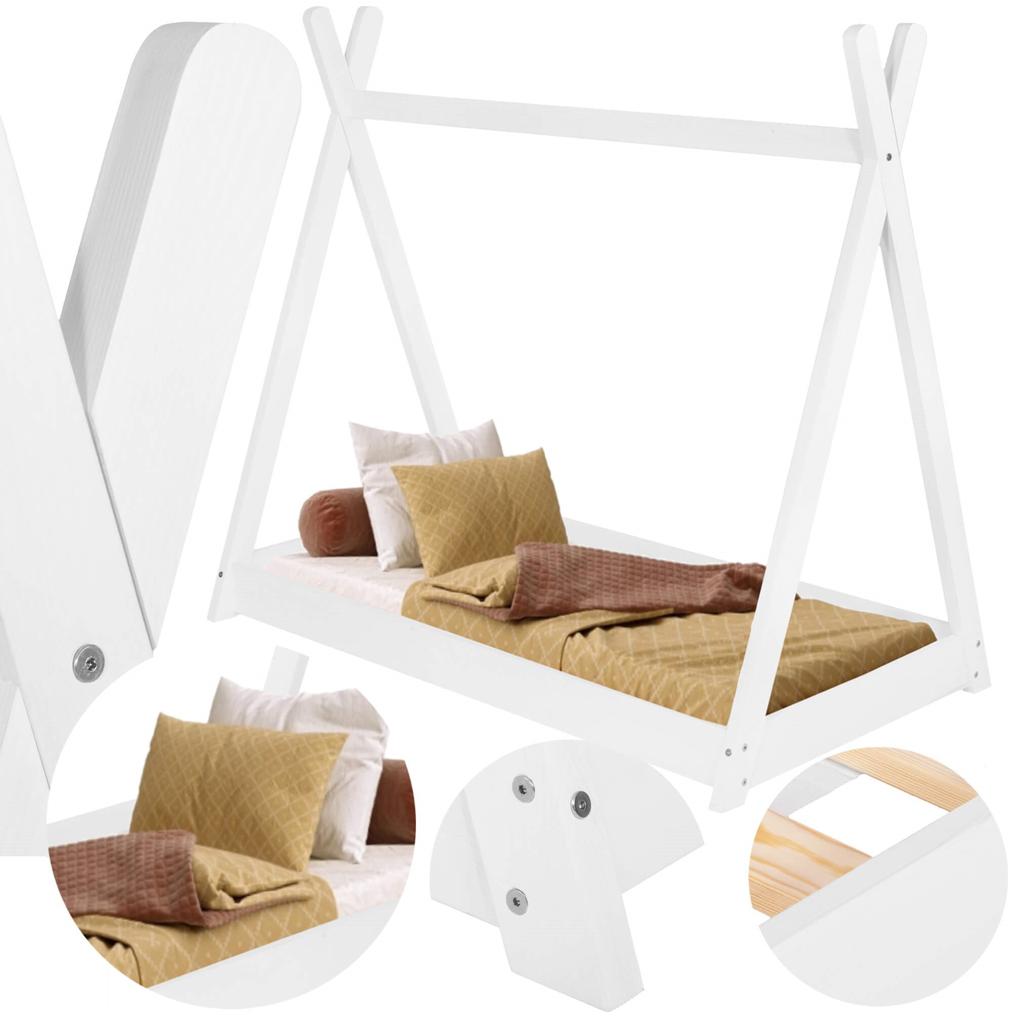 Vaikiška lova Springos BD005 145x75cm | Pirkti internetu — Megaluks