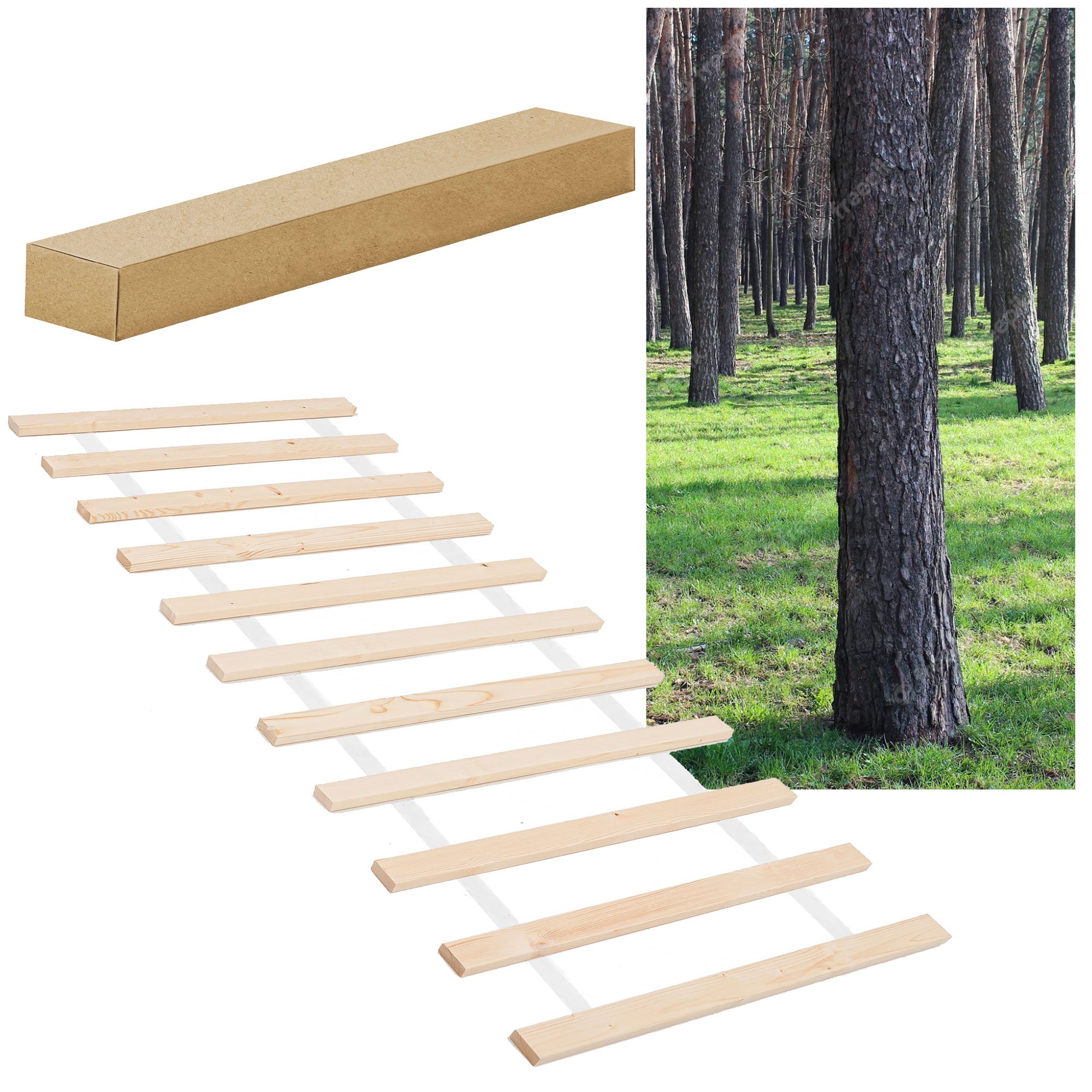 Gultas rāmis Springos BF0003 90x200cm | Pirkt tiešsaistē — Megaluks