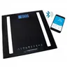 Digital Bathroom Scales Esperanza EBS016K Black Glass Tempered Glass Tempered glass 180 kg (1 Piece)