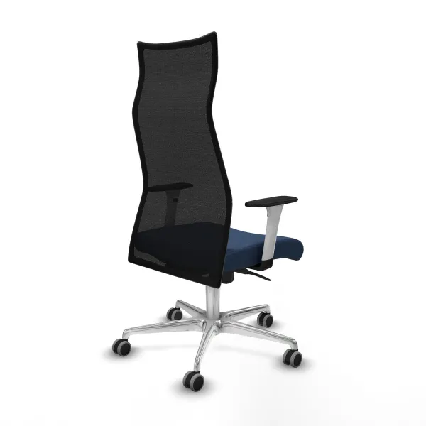 Office Chair Albacete Piqueras y Crespo B1B086G Navy Blue