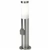 LED light bollard Brilliant Silver Stainless steel