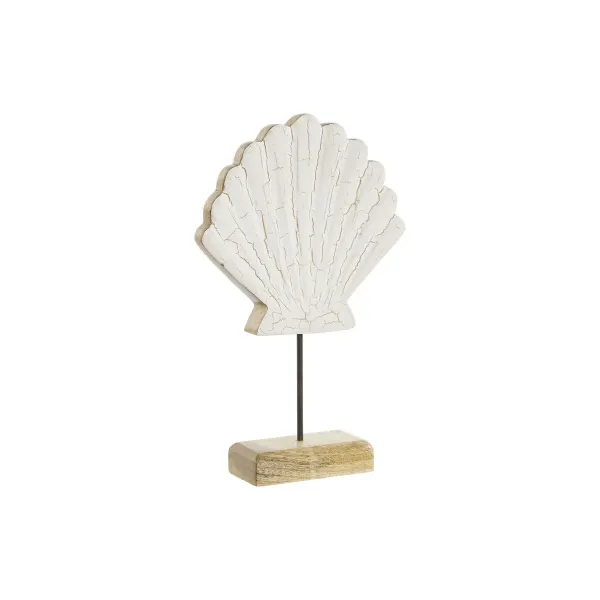 Decorative Figure Home ESPRIT White Natural Shell Mediterranean 18 x 5 x 28 cm