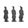 Decorative Figure Home ESPRIT Grey Warrior 18,5 x 16,5 x 57 cm (3 Units)