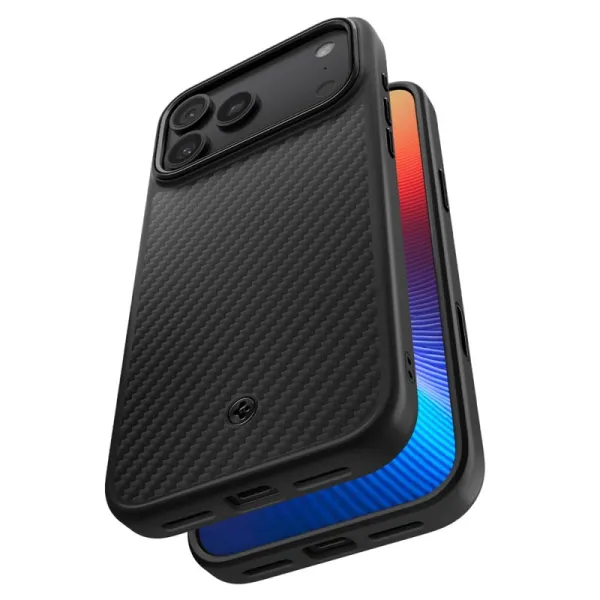Spigen Enzo Aramid T Mag MagSafe - Case for iPhone 17 Pro Max (Black)