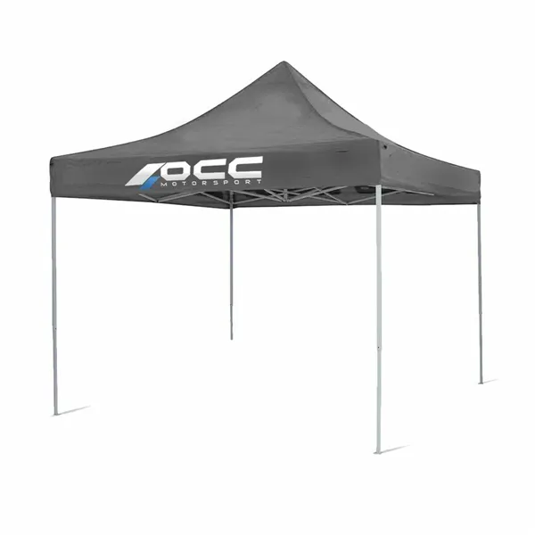 Carp OCC Motorsport OCCCARP04 Racing Grey Polyester 420D Oxford 3 x 3 m