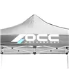 Carp OCC Motorsport OCCCARP04 Racing Grey Polyester 420D Oxford 3 x 3 m