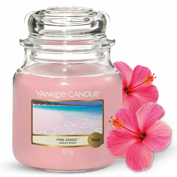 Scented Candle Yankee Candle Pink Sands 411 g