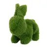 Decorative Figure polypropylene Astro-turf Rabbit 22 x 40 x 30 cm