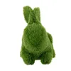 Decorative Figure polypropylene Astro-turf Rabbit 22 x 40 x 30 cm