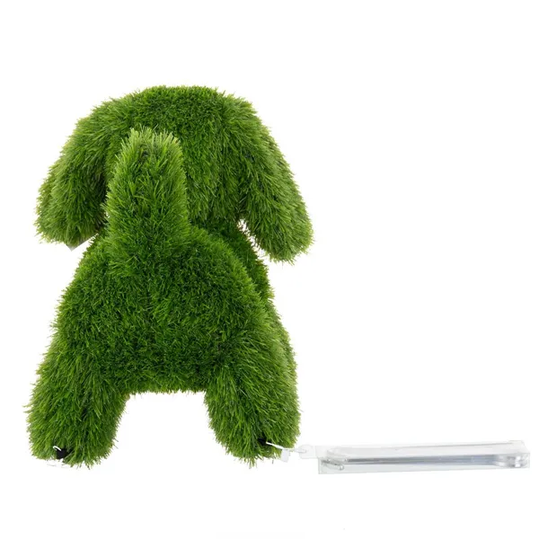 Decorative Figure polypropylene Astro-turf Dog 30 x 50 x 48 cm