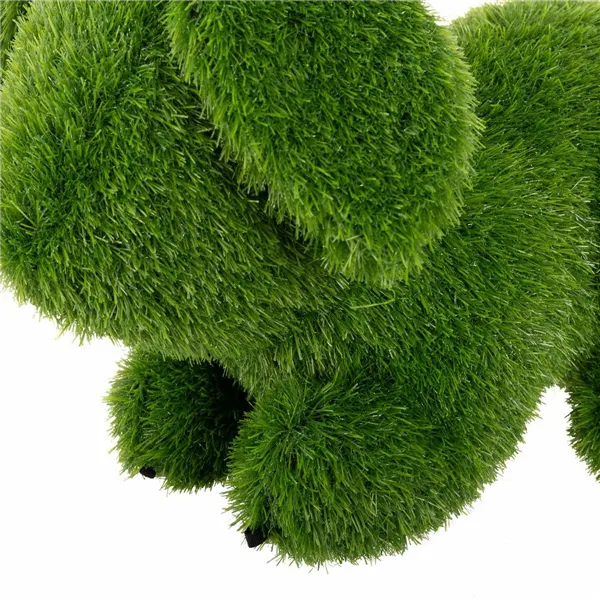 Decorative Figure polypropylene Astro-turf Dog 30 x 50 x 48 cm