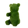 Decorative Figure polypropylene Astro-turf Bear 22 x 26 x 35 cm