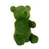 Decorative Figure polypropylene Astro-turf Bear 22 x 26 x 35 cm