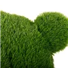 Decorative Figure polypropylene Astro-turf Bear 22 x 26 x 35 cm