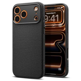Spigen Liquid Air - Case for iPhone 17 Pro Max (Matte Black)