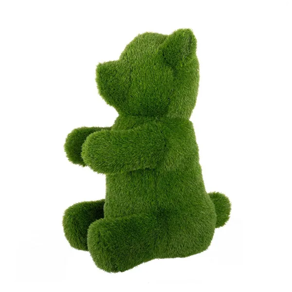 Decorative Figure polypropylene Astro-turf Bear 30 x 35 x 50 cm