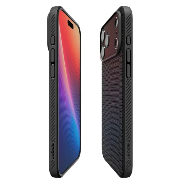 Spigen Liquid Air - Case for iPhone 17 Pro Max (Matte Black)