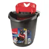 Cleaning bucket Vileda Ultramax Black Red Plastic 10 L 38 x 38 x 38 cm