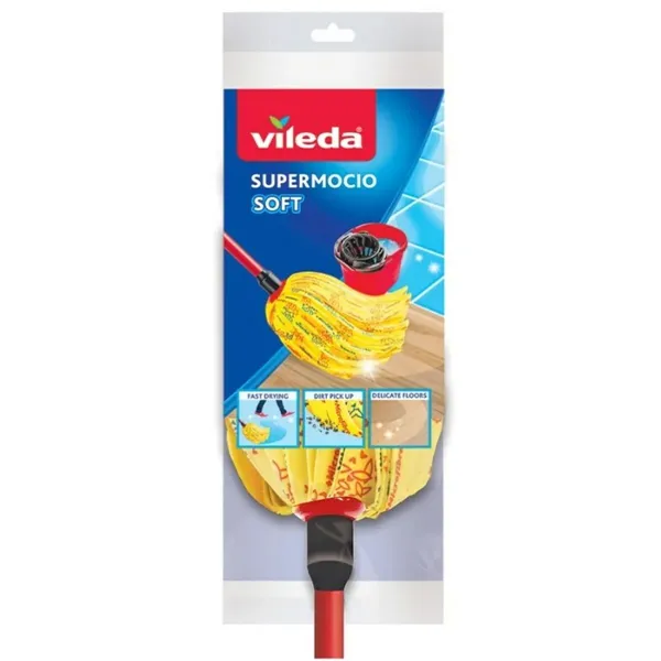 Mop Replacement To Scrub Vileda SuperMocio Soft Mop (1 Unit)