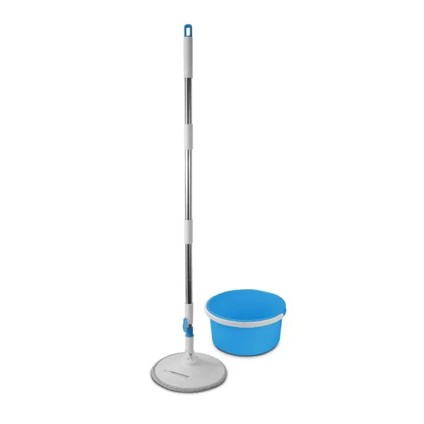 Mop with Bucket Esperanza EHS007 Blue White Microfibre