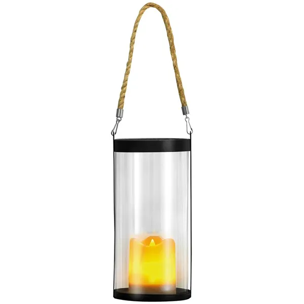 LED Lantern Activejet AJE-TILIA Garden Black Plastic