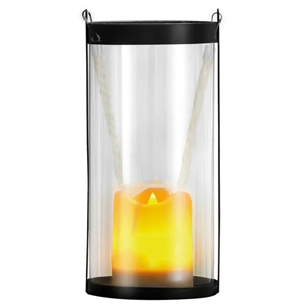 LED Lantern Activejet AJE-TILIA Garden Black Plastic