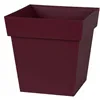 Plant pot Ecolux Toscana Red Burgundy 32 x 32 x 32 cm