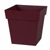 Plant pot Ecolux Toscana Red Burgundy 32 x 32 x 32 cm