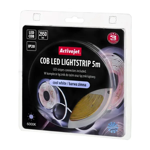 LED strips Activejet AJE-COB 5m zim No F 30 W