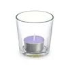 Scented Candle 7 x 7 x 7 cm (12 Units) Glass Lavendar