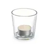 Scented Candle 7 x 7 x 7 cm (12 Units) Glass Vanilla