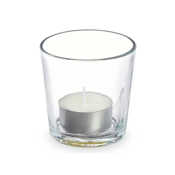 Scented Candle 7 x 7 x 7 cm (12 Units) Glass Cotton