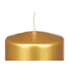 Candle Golden 9 x 15 x 9 cm (12 Units)