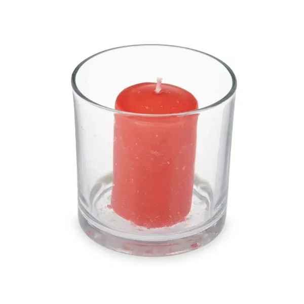 Scented Candle 10 x 10 x 10 cm (6 Units) Glass Red fruits