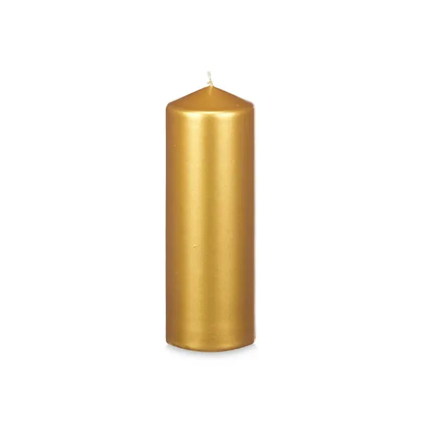 Candle Golden 7 x 20 x 7 cm (12 Units)