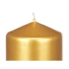 Candle Golden 7 x 20 x 7 cm (12 Units)