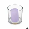 Scented Candle 10 x 10 x 10 cm (6 Units) Glass Lavendar