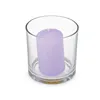 Scented Candle 10 x 10 x 10 cm (6 Units) Glass Lavendar