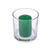 Scented Candle 10 x 10 x 10 cm (6 Units) Glass Bamboo