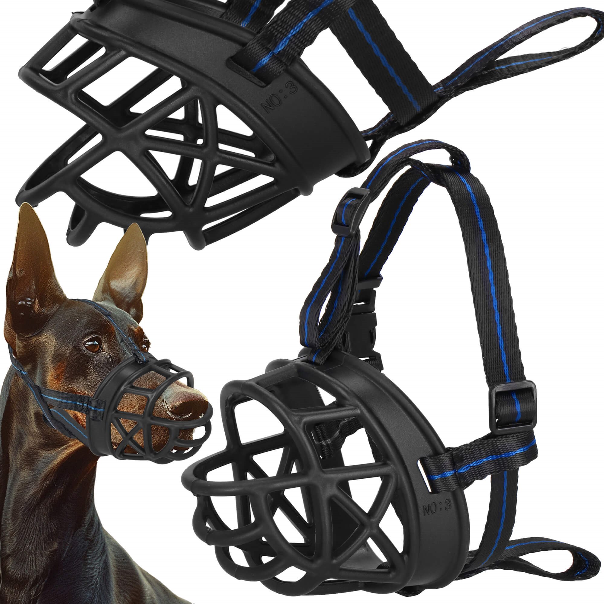 Dog muzzle Springos PA0270 size XL