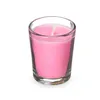 Scented Candle Set 16 x 6,5 x 11 cm (12 Units) Glass Orchid