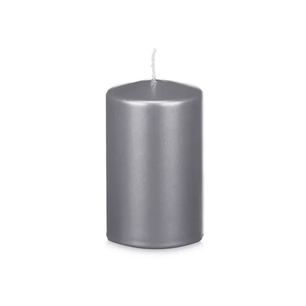 Candle Silver 9 x 15 x 9 cm (12 Units)