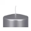 Candle Silver 9 x 15 x 9 cm (12 Units)