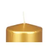 Candle Golden 9 x 20 x 9 cm (8 Units)