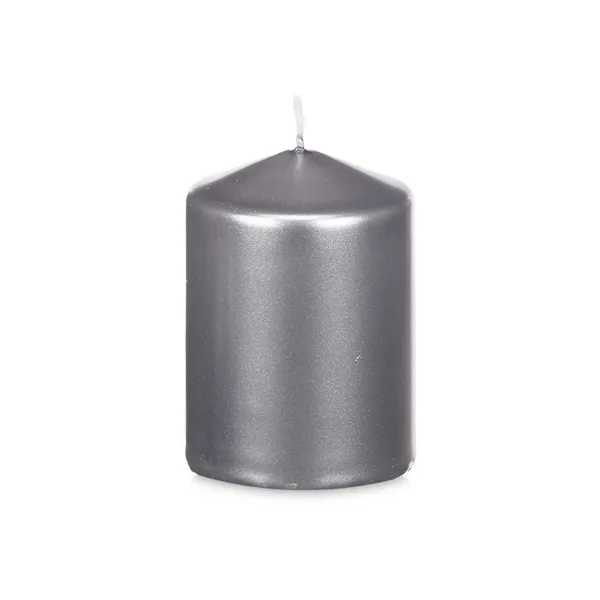 Candle Silver 7 x 10 x 7 cm (24 Units)