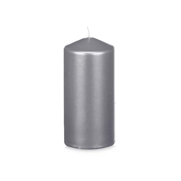 Candle Silver 7 x 15,5 x 7 cm (12 Units)